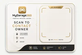 Premium white QR design